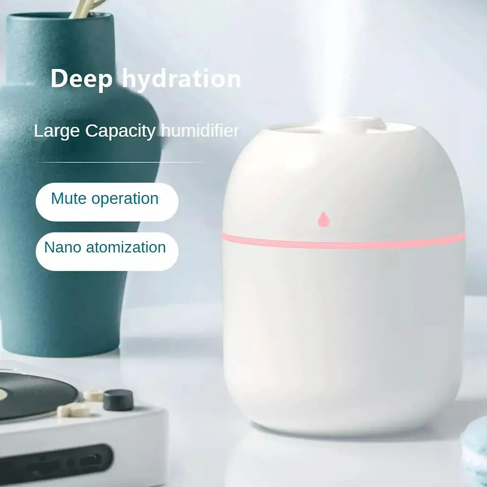 Thumbnail: USB Aroma Diffuser Humidifier Sprayer Portable Home Appliance 220ml Electric Hu