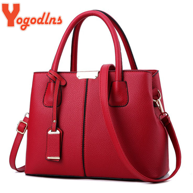 Thumbnail: Yogodlns Famous Designer Brand Bags Women Leather Handbags New  Luxury Ladies H