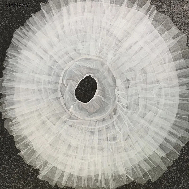 Thumbnail: MANRAY White Skirt Support 6 Hoops Petticoats Bride for Wedding Dress Woman Big
