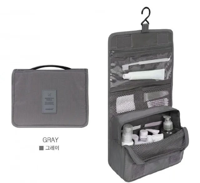 Thumbnail: High Quality Women Makeup Bags Travel Cosmetic Bag Toiletries Organizer Waterpr