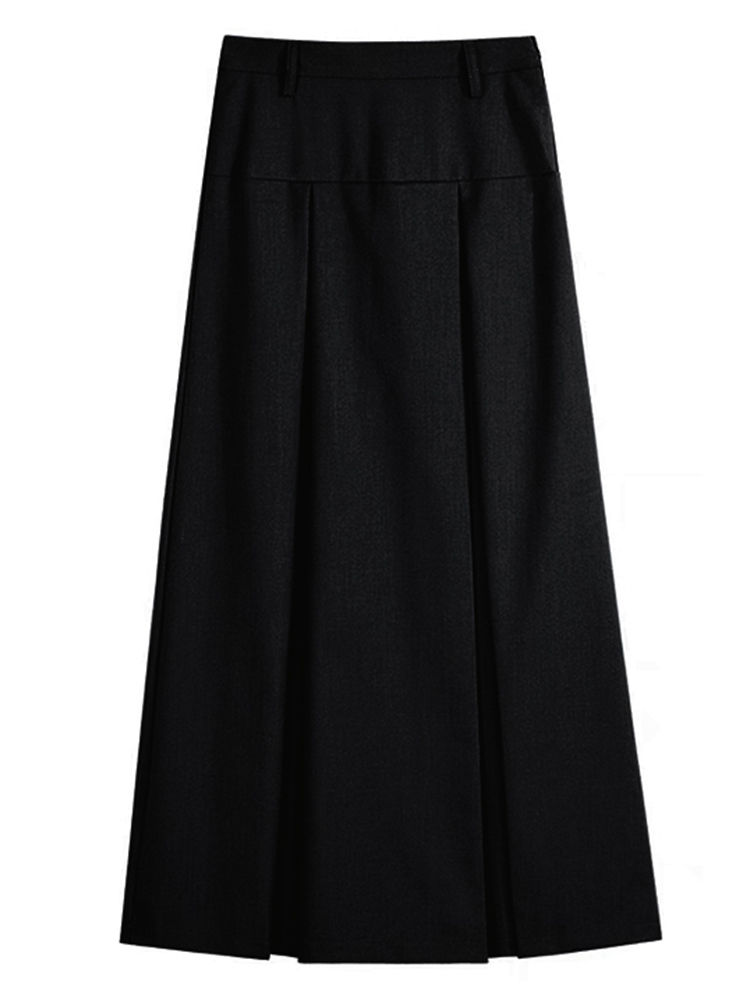 Thumbnail: Grey Suit Skirt High Waist For Women