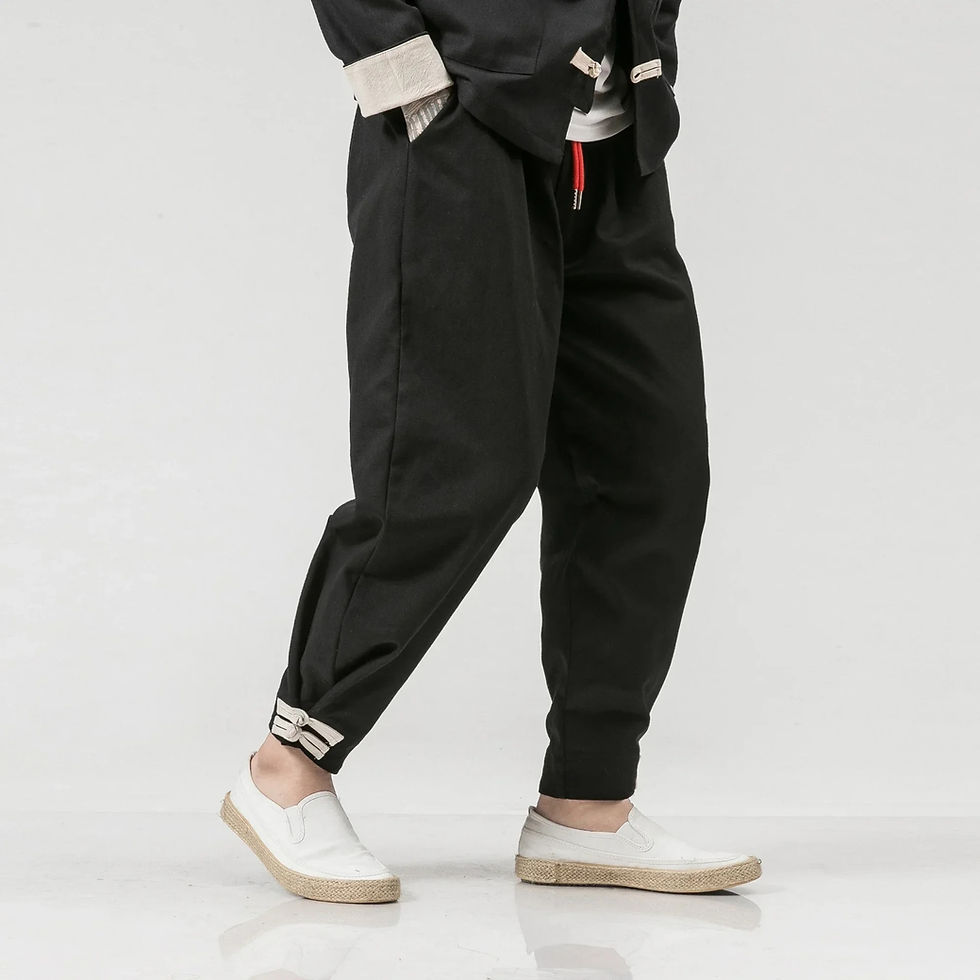 Thumbnail: Chinese Traditional Retro Coat Man Autmn Long Sleeve Tang Suit Mandarin Collar
