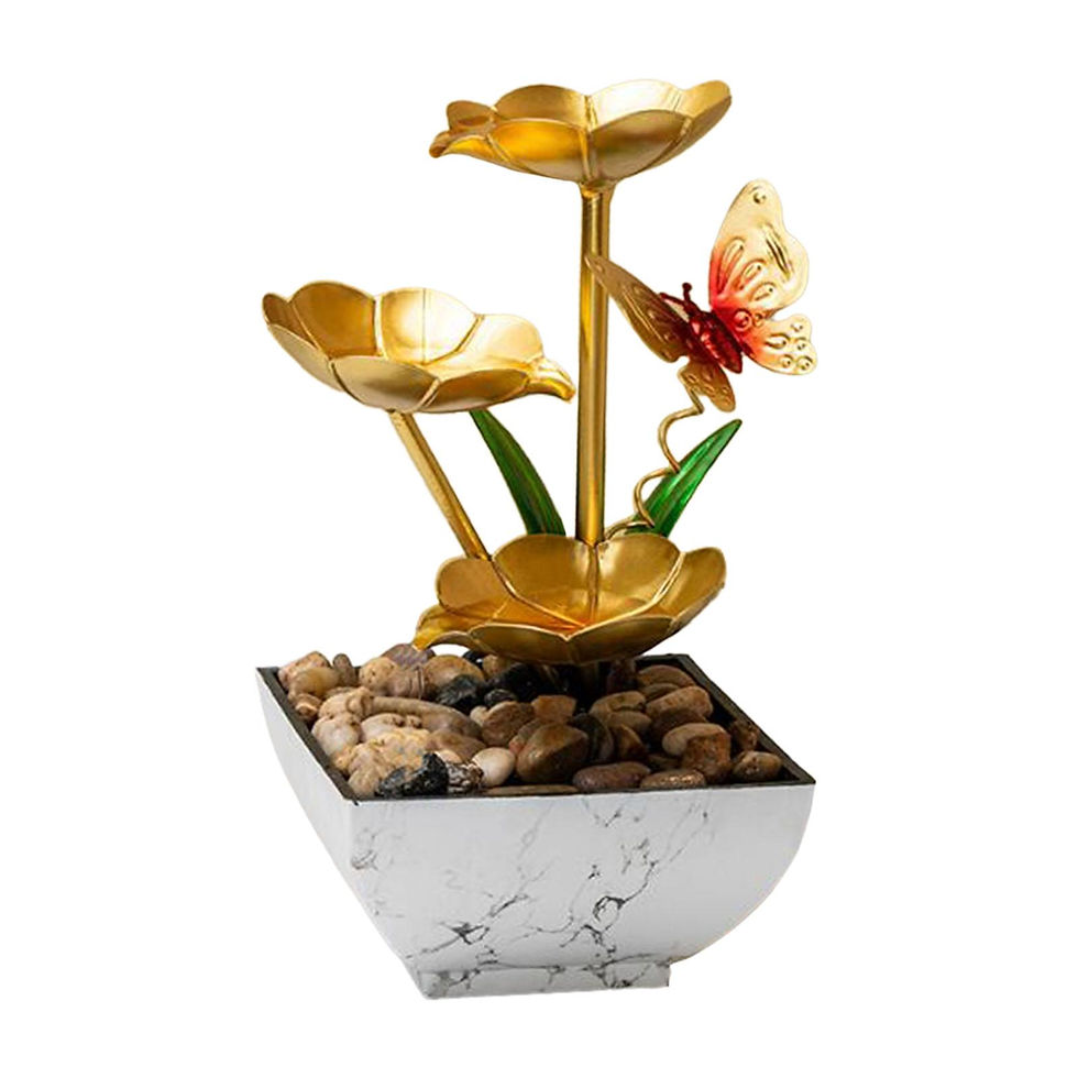 Miniatura: Tabletop Fountain Traditional Fengshui Easy to Use Indoor Relaxation Indoor Dec