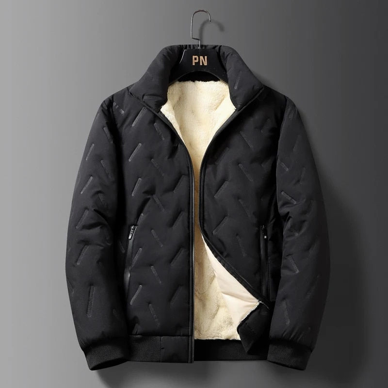 Thumbnail: 2023 Autumn Winter Jacket Men Fleece Warm Thicken Jackets Waterproof Outdoor Ca