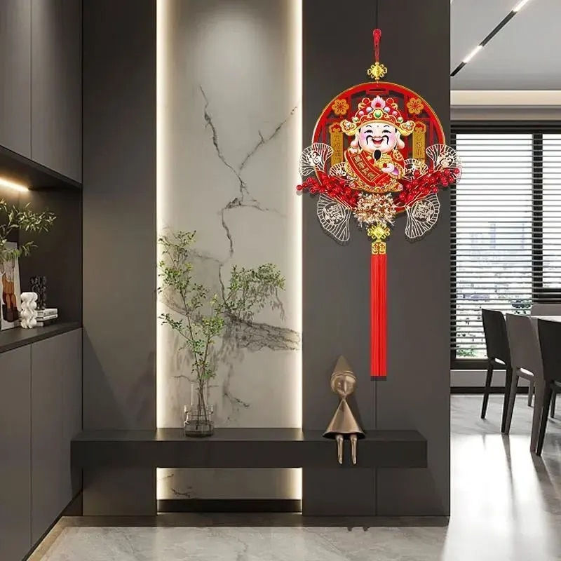 Thumbnail: 2024 Chinese Lunar New Year Decor Shakeable Head Chinese The God of Fortune Pen