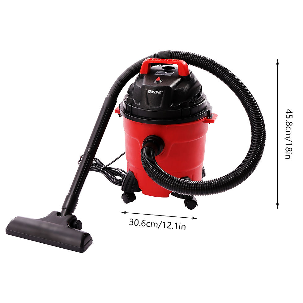 Thumbnail: 1000W 1.34HP Vacuum Cleaner Cleaning Dry and Wet Garbage Blowing Air 4 Gallons