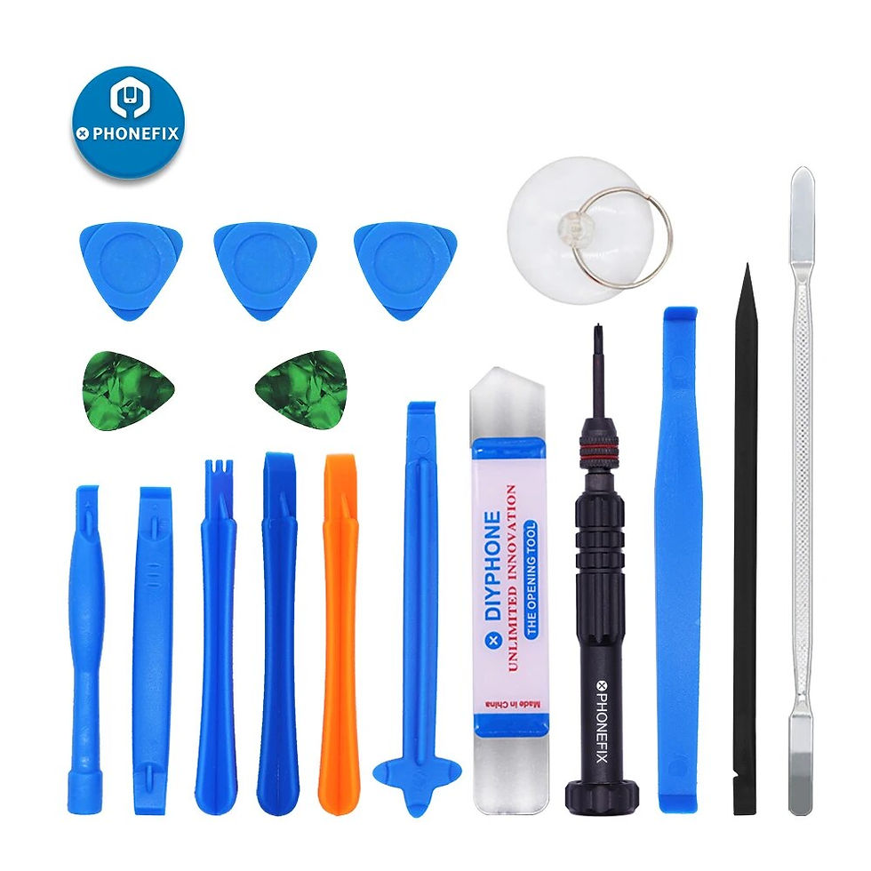 Thumbnail: 27 In 1 Mobile Phone Repair Tools Kit Screen Opening Metal Spudger Tweezers Scr