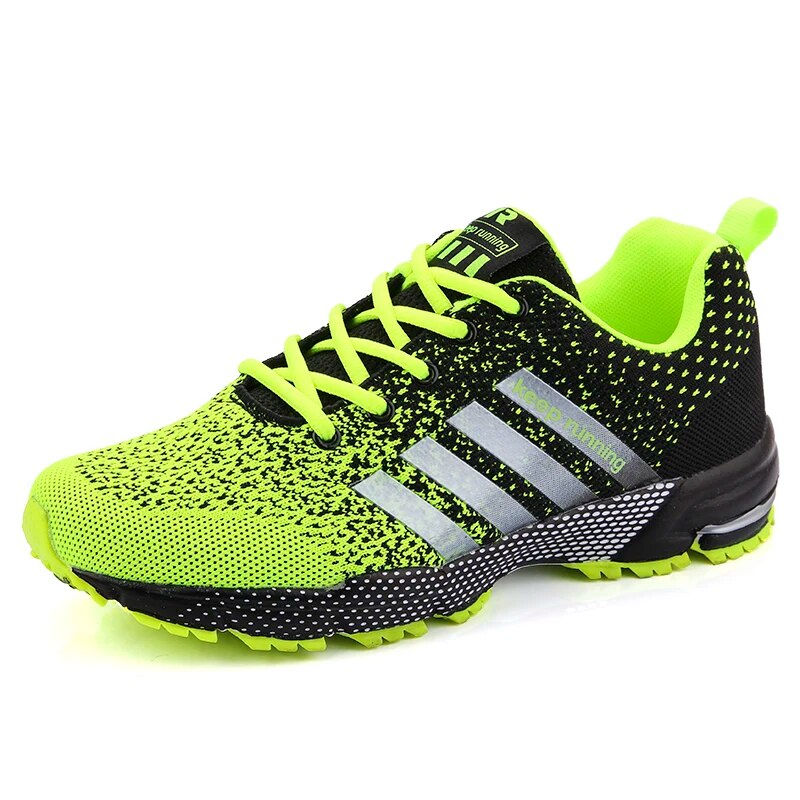 Thumbnail: New 2023 Men Running Shoes Breathable Outdoor Sports Shoes Lightweight Sneakers