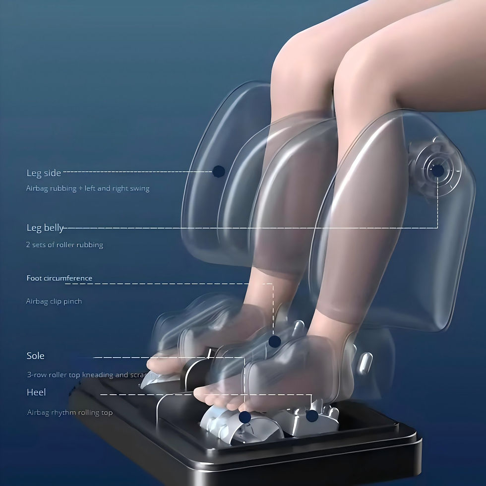 Thumbnail: 3-year warranty massags chair full body with airbag with bluetooth speaker 4d M