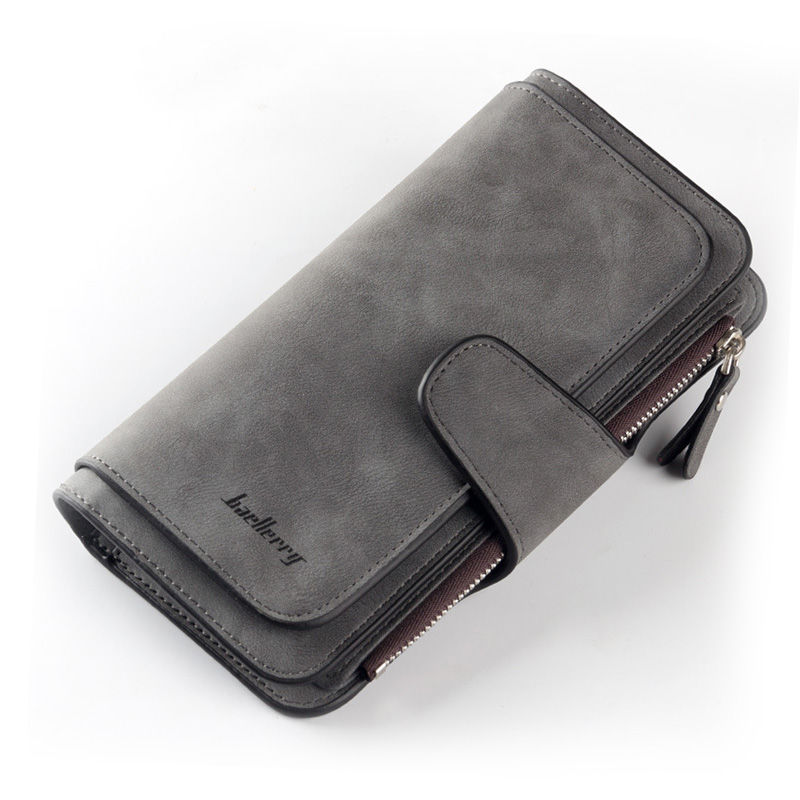 Thumbnail: 2023 Women Wallets Fashion Long PU Leather Top Quality Card Holder Classic Fema