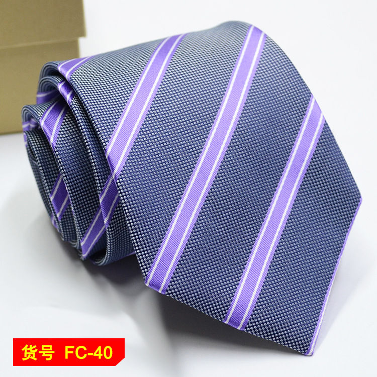 Thumbnail: 67 Styles Men's Ties Solid Color Stripe Flower Floral 8cm Jacquard Necktie Acce