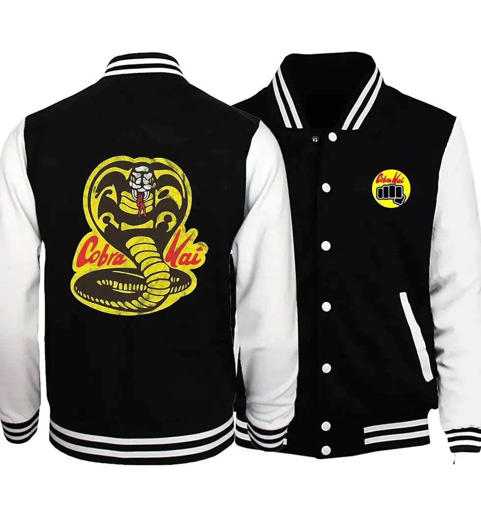 Thumbnail: Men Women Print Baseball Uniforms Motorcycles Coats Cardigan Tops Clothes Top C