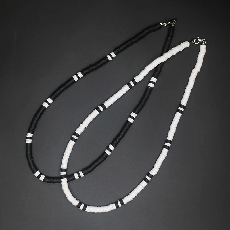 Miniatura: 2023 Tribal Coconut Beads Necklace Men Ethnic Bohemia Puka Shell Surfer Necklac