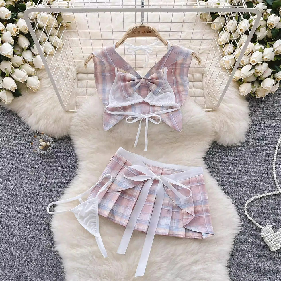 Thumbnail: Women See Through Role Play Nightdress Mini Underwear Girls Lingerie Halloween 