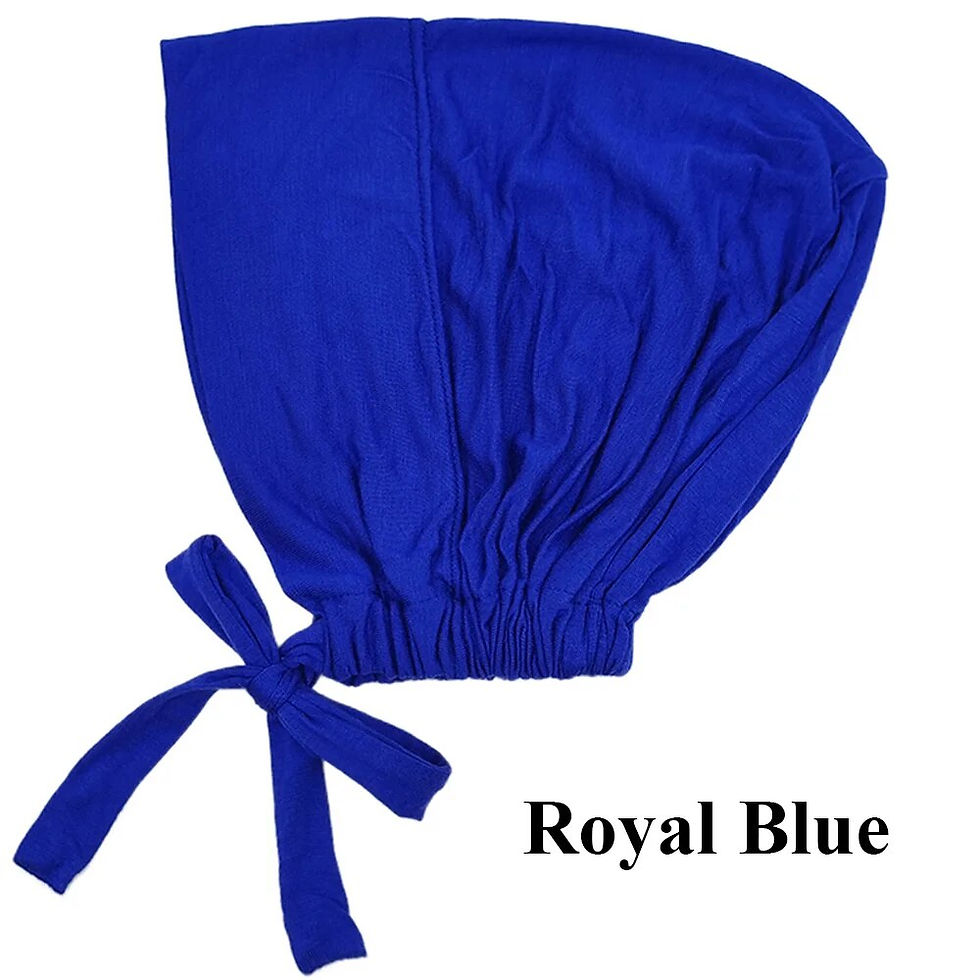 Thumbnail: New Soft Modal Muslim Turban Hat Inner Hijab Caps Islamic Underscarf Bonnet Ind