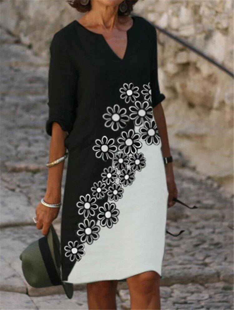 Miniature : Large sizes dresses elegant women dresses fashion loose dresses ladies