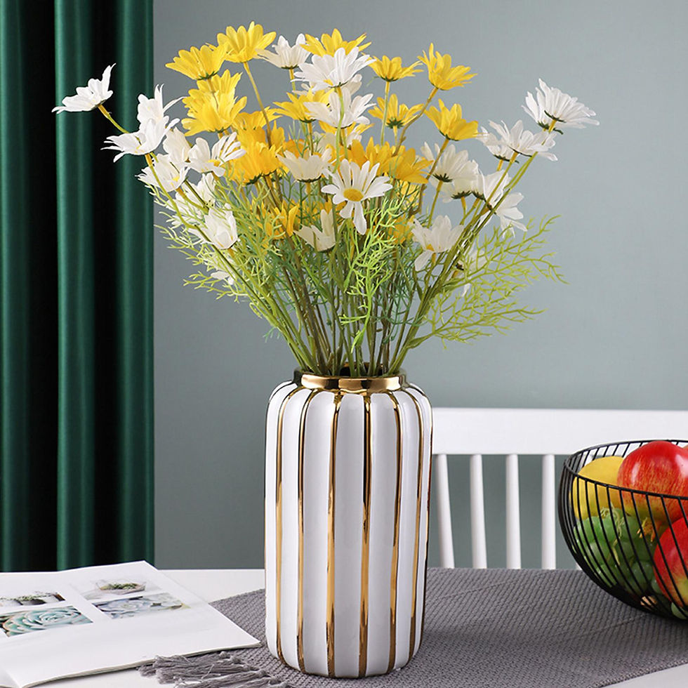 الصورة المصغرة: Ceramic Vase Porcelain Vases Decorative Vases Flower Arrangement Vase Bathroom