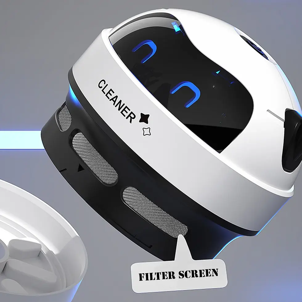 Thumbnail: New Mini Vacuum Cleaner Smart Robot Portable Vacuum Cleaner Detachable Nozzle W