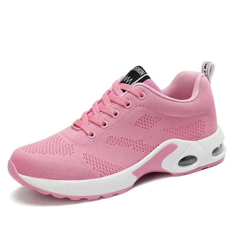 Miniatyrbild: Women's Shoes Running Increase Heel Breathable Mesh Platform Summer Outdoor Lig