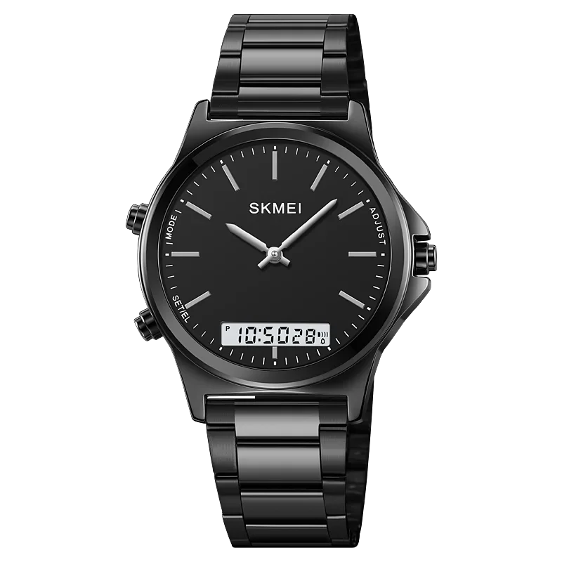 Thumbnail: SKMEI Sport Watches Mens Waterproof Alarm Wristwatches Clock reloj hombre 3 Tim