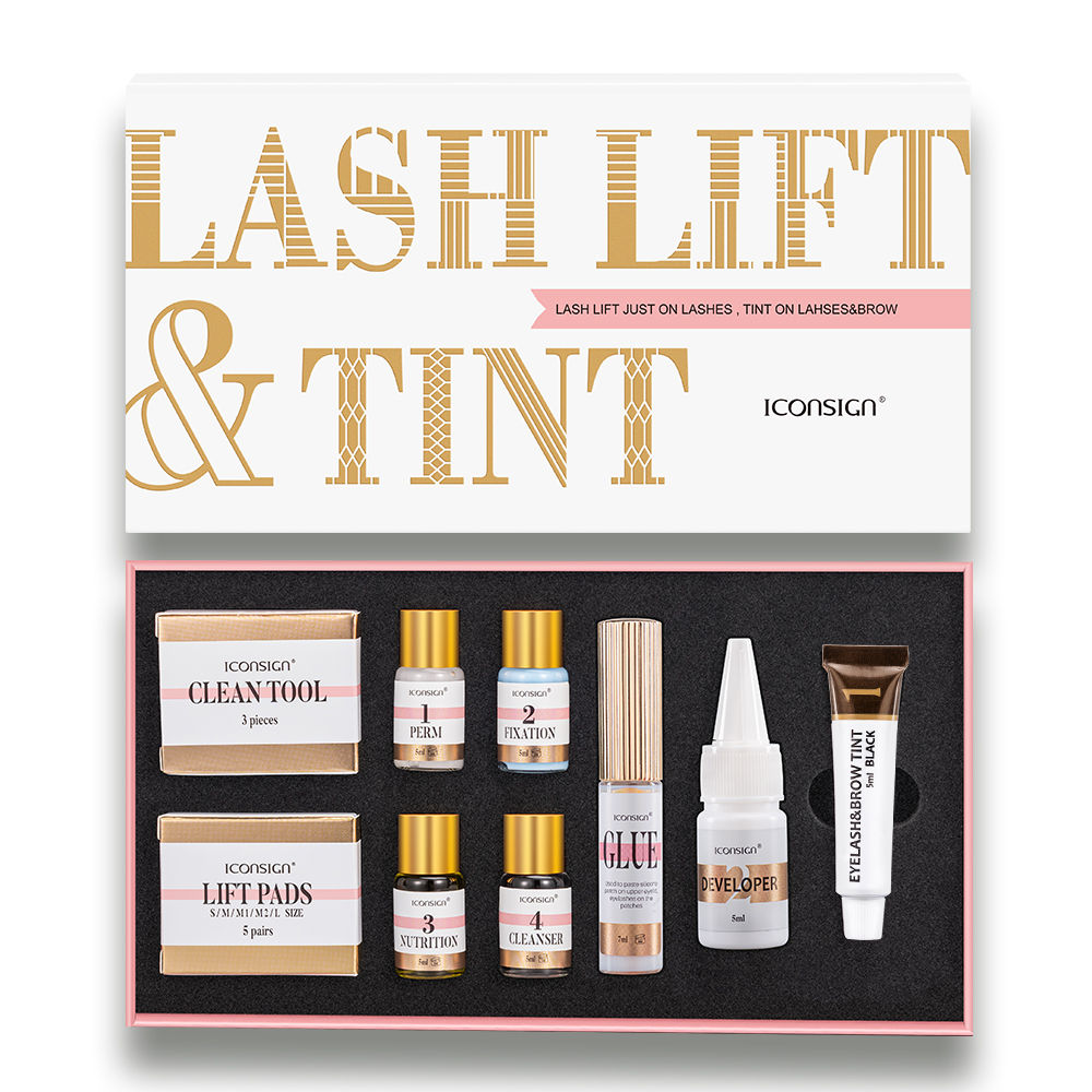 ICONSIGN Lash Lift EyeLash Eyebrow Dye Tint Kit Lashes Perm Set Brow Lamination