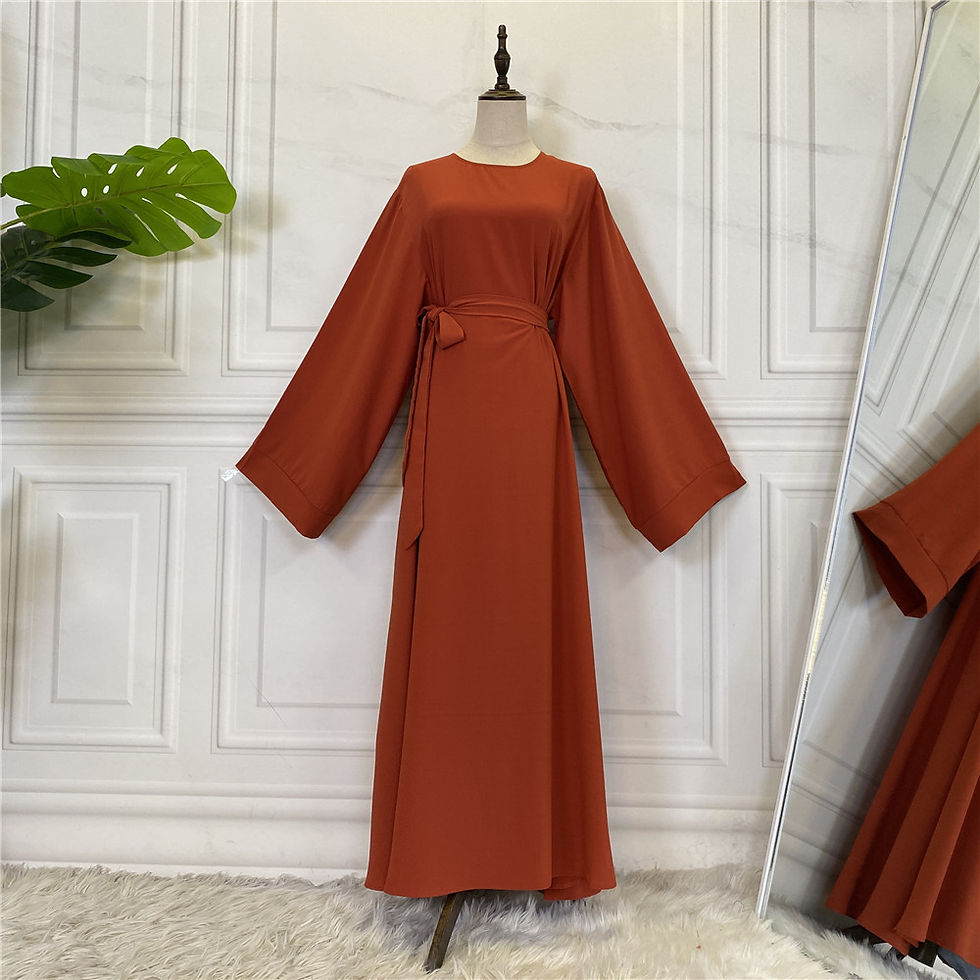 Sīktēls: Long Sleeve Dresses For Muslim Women Black Red American Canada Casual Summer Is