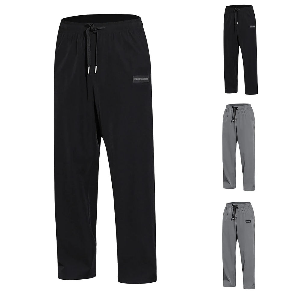 Miniatura: Man Pants Workwear Sweatpants Sportswear Gym Baggy Straight Summer Y2k Joggers
