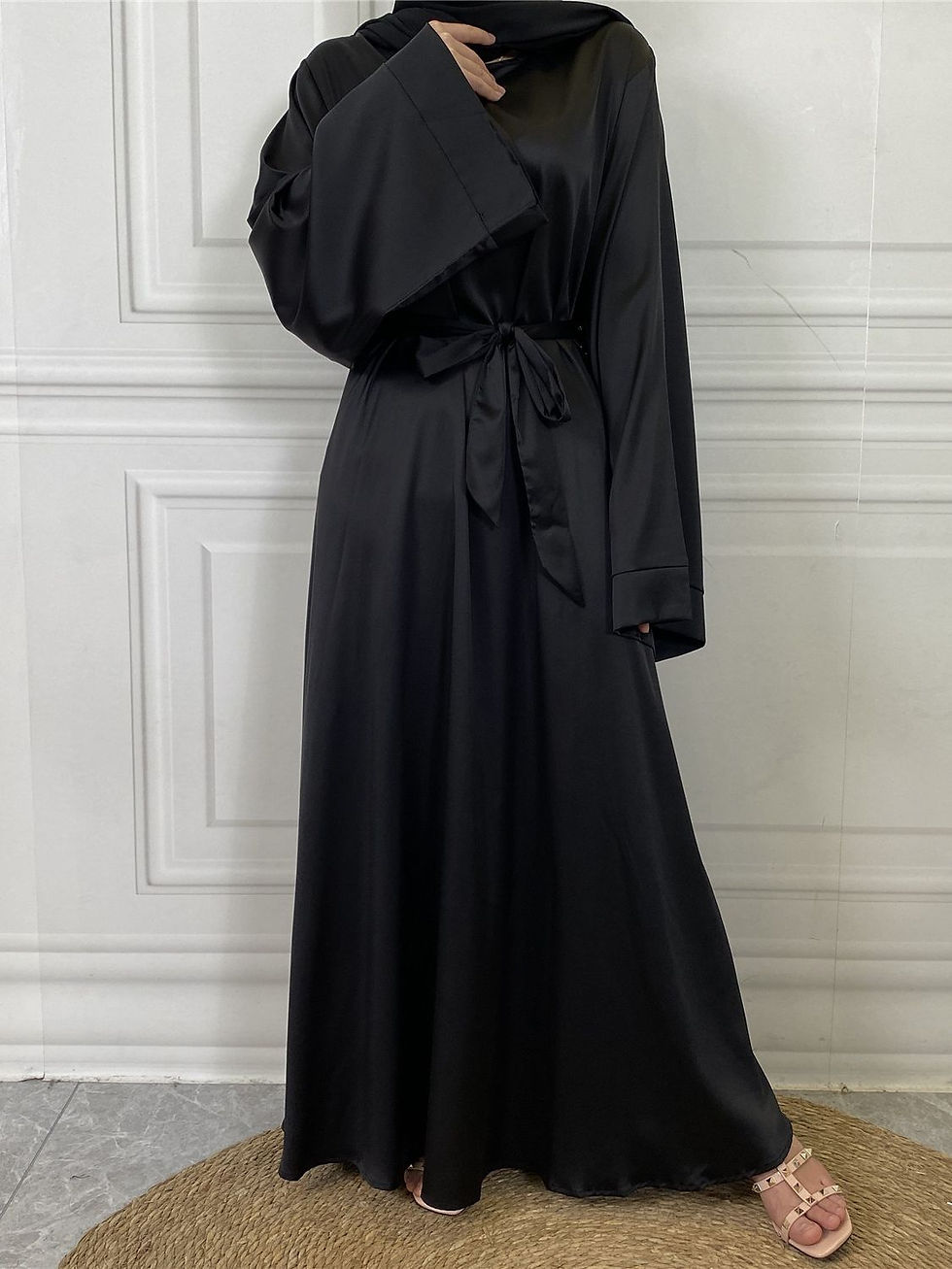 Miniatura: New Muslim Turkish Abayas Jalabiyat Women Ramadan Clothes Moroccan Caftan Party