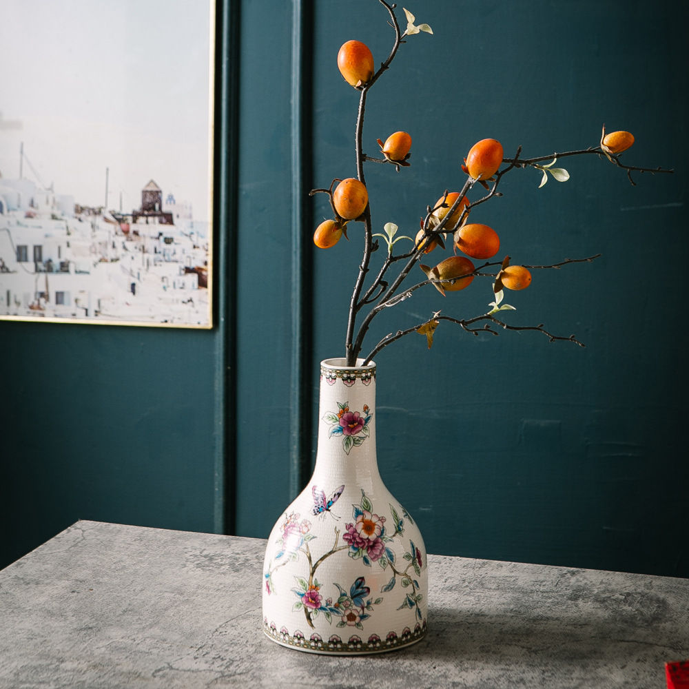 Blue and White Porcelain Vases with A Sense of Luxury New Chinese Ceramic Ornam