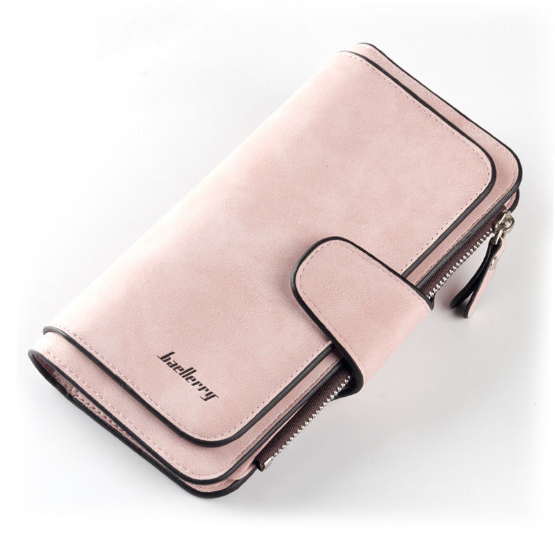 Thumbnail: 2023 Women Wallets Fashion Long PU Leather Top Quality Card Holder Classic Fema