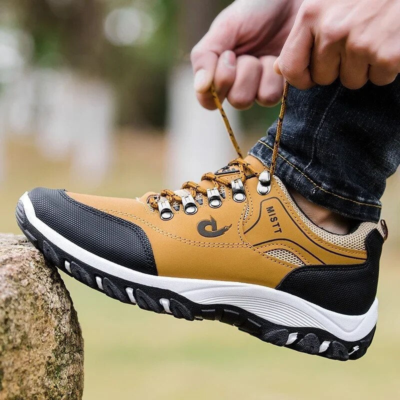 Thumbnail: Men Chunky Sneakers Lightweight Flats Walking Vulcanized Shoes 2023 Outdoor Cas