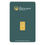 Thumbnail: 1 gram Perth Mint Gold Bar .9999 Fine (In Assay)