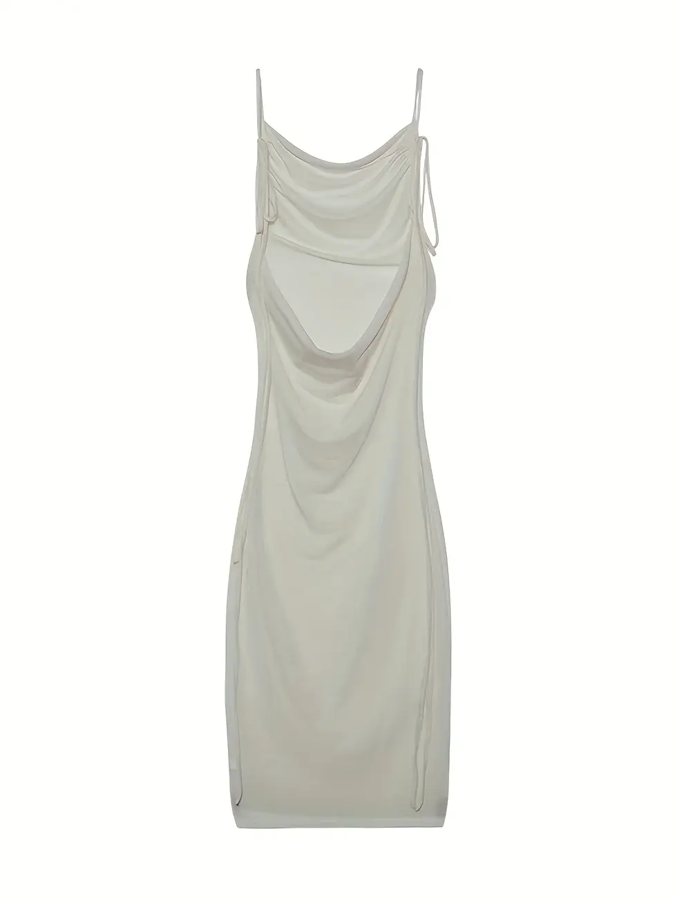 Thumbnail: New Summer Fashion Sexy Strapless  Hang Neck Temperament Dress