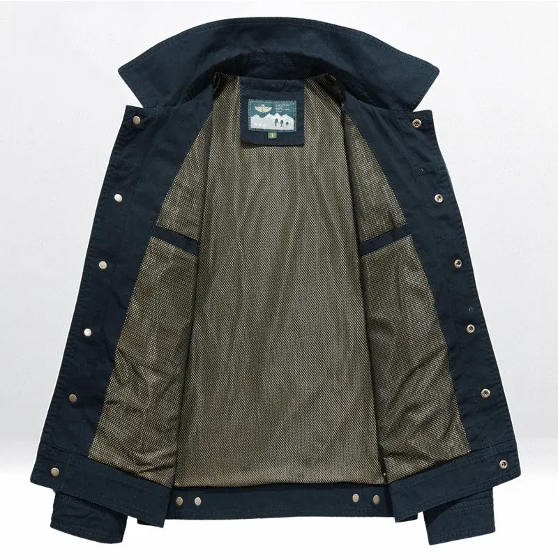 Thumbnail: Bomber Coat Tactics Jacket Men Autumn Spring Plus Size outdoor Pilot Cargo Jack