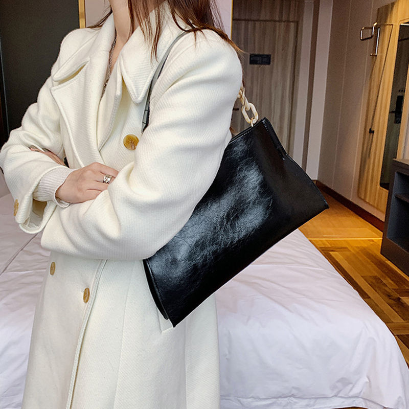 Thumbnail: 2023 New Design Handbags Women Shoulder Bag Soft Synthetic Leather Crossbody La