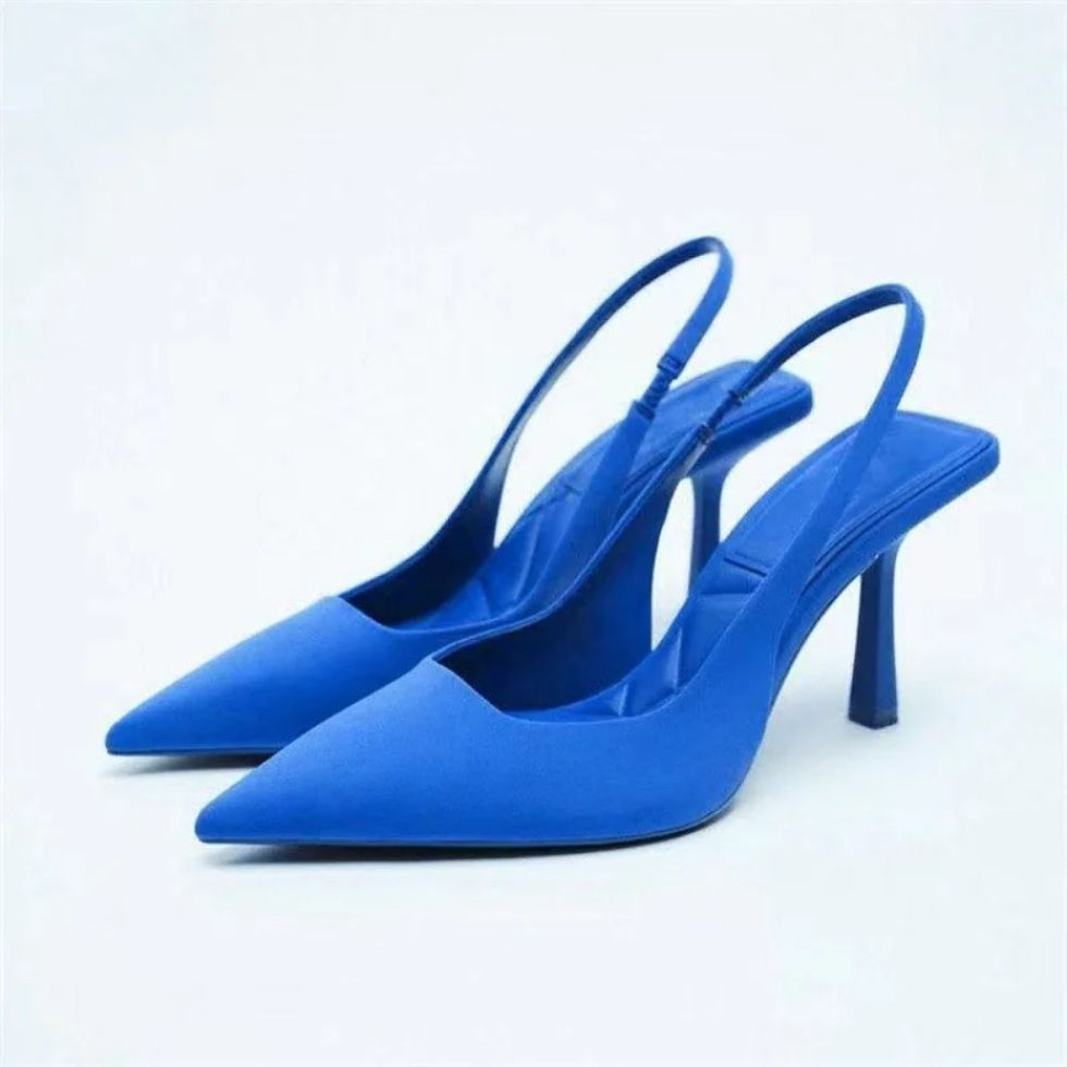 Thumbnail: 2024 Summer New Women's Shoes Fashion Womens Shoes Pointed High Heels Light Lad