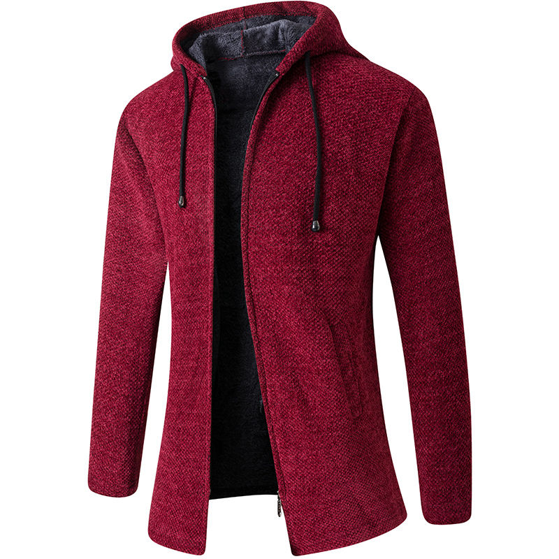 Thumbnail: Plus cashmere cardigan coat sweater male Korean version of the trend in autumn 