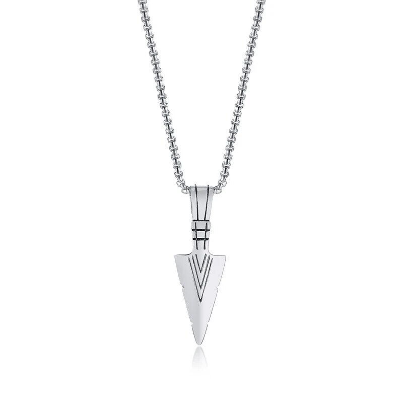 Thumbnail: Chaoren Versatile Air Force Military Brand Necklace Male Personality Street Pen