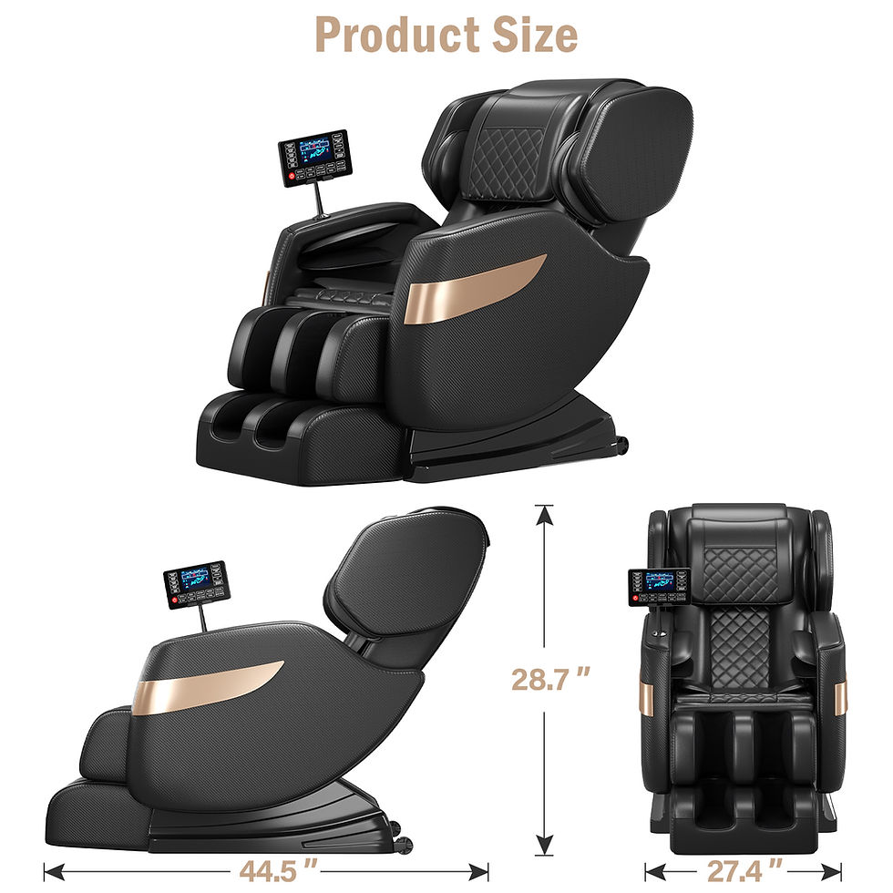 Miniatura: 2024 Zero gravity multi-function full body massage chair, back massage, full bo
