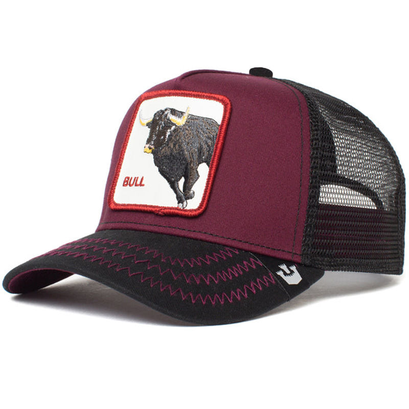 Thumbnail: Baseball Caps Men Snapback Hip Hop Hats With Animals Patch Streetwear lovers' T