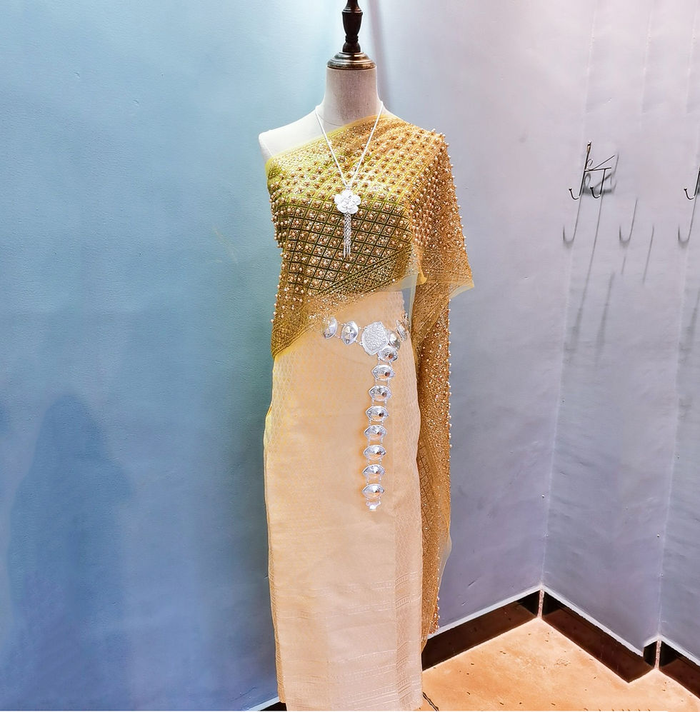 Thumbnail: 2023 New In Summer Women Strapless Shawl Top and Skirt Five-Piece Set Long Ao D