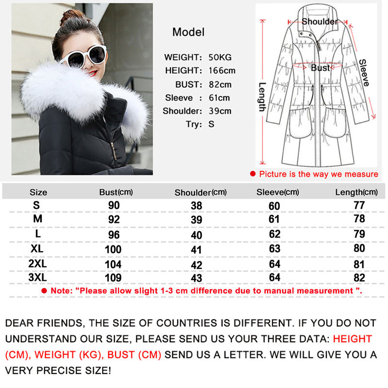 Miniatura: winter jacket women 2019 female coat Hooded Slim Outwear woman long parka Faux 