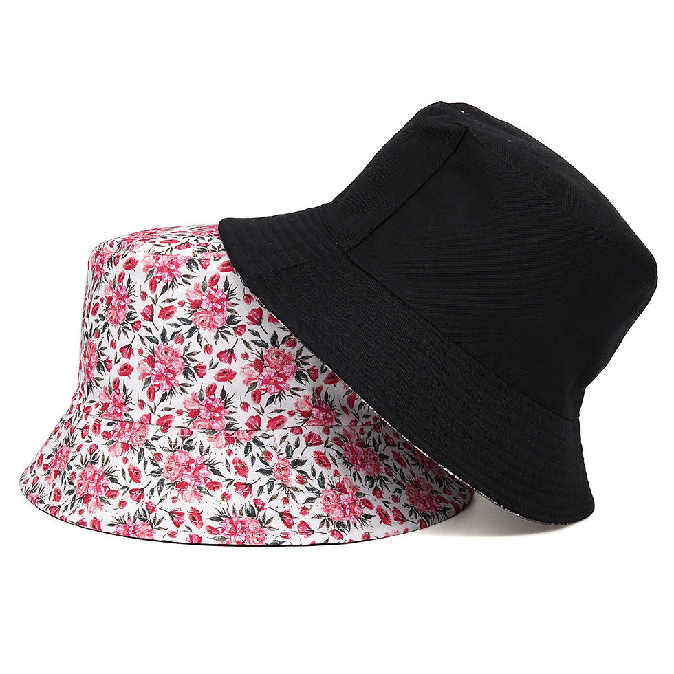 Thumbnail: Women's European And American Fashionable Printed Sun Hat