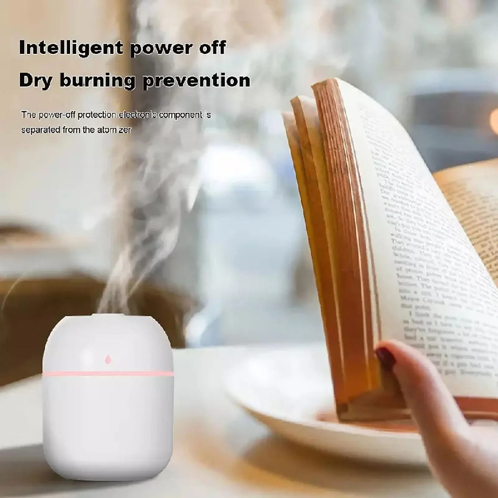 Thumbnail: USB Aroma Diffuser Humidifier Sprayer Portable Home Appliance 220ml Electric Hu