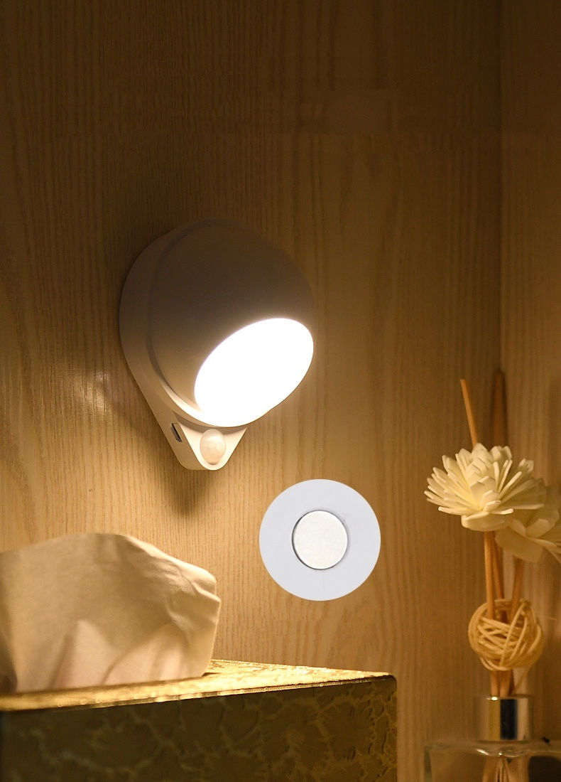 Thumbnail: Wireless USB Rechargeable Body Sensor Light Home Decoration Night Light Bedroom