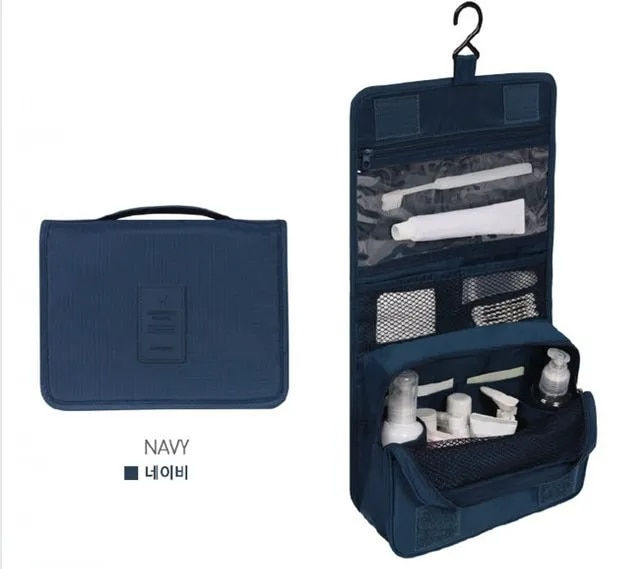 Thumbnail: High Quality Women Makeup Bags Travel Cosmetic Bag Toiletries Organizer Waterpr