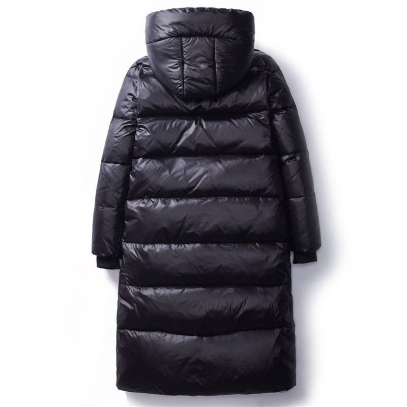 Thumbnail: 2024 New Winter Down Cotton Jackets Women's Clothing Long Parkas Slim Hooded Wa