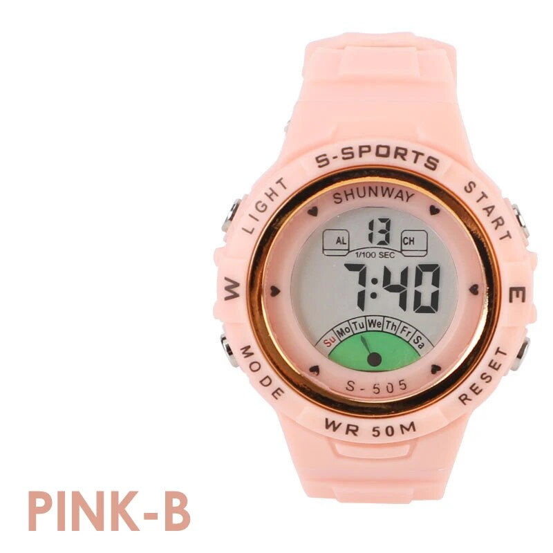 Thumbnail: UTHAI CE02 Kids Children's Watch Electronic Quartz WristWatch for Boy Girl 50m 