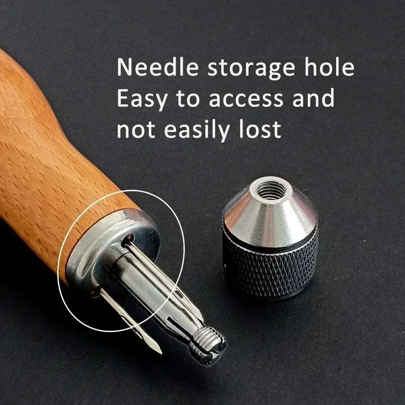 Thumbnail: Leather Sewing Awl Kit Hand Stitcher Set Lock Stitching Hand Stitcher Sewing Ne