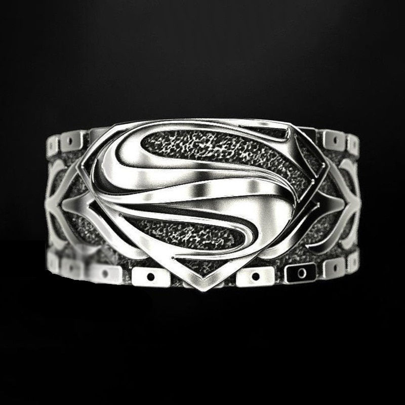 Thumbnail: Classic Retro Crown King Ring Men Fashion Punk Simple Biker Ring Couple Jewelry